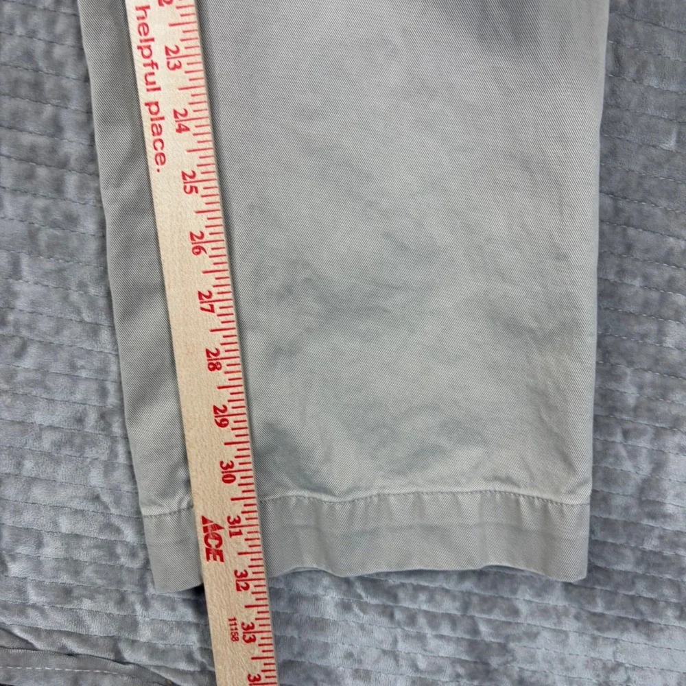 Polo Ralph Lauren‎ Classic Fit Khaki Chino Pants Mens 32/34 Tan Cotton Twill